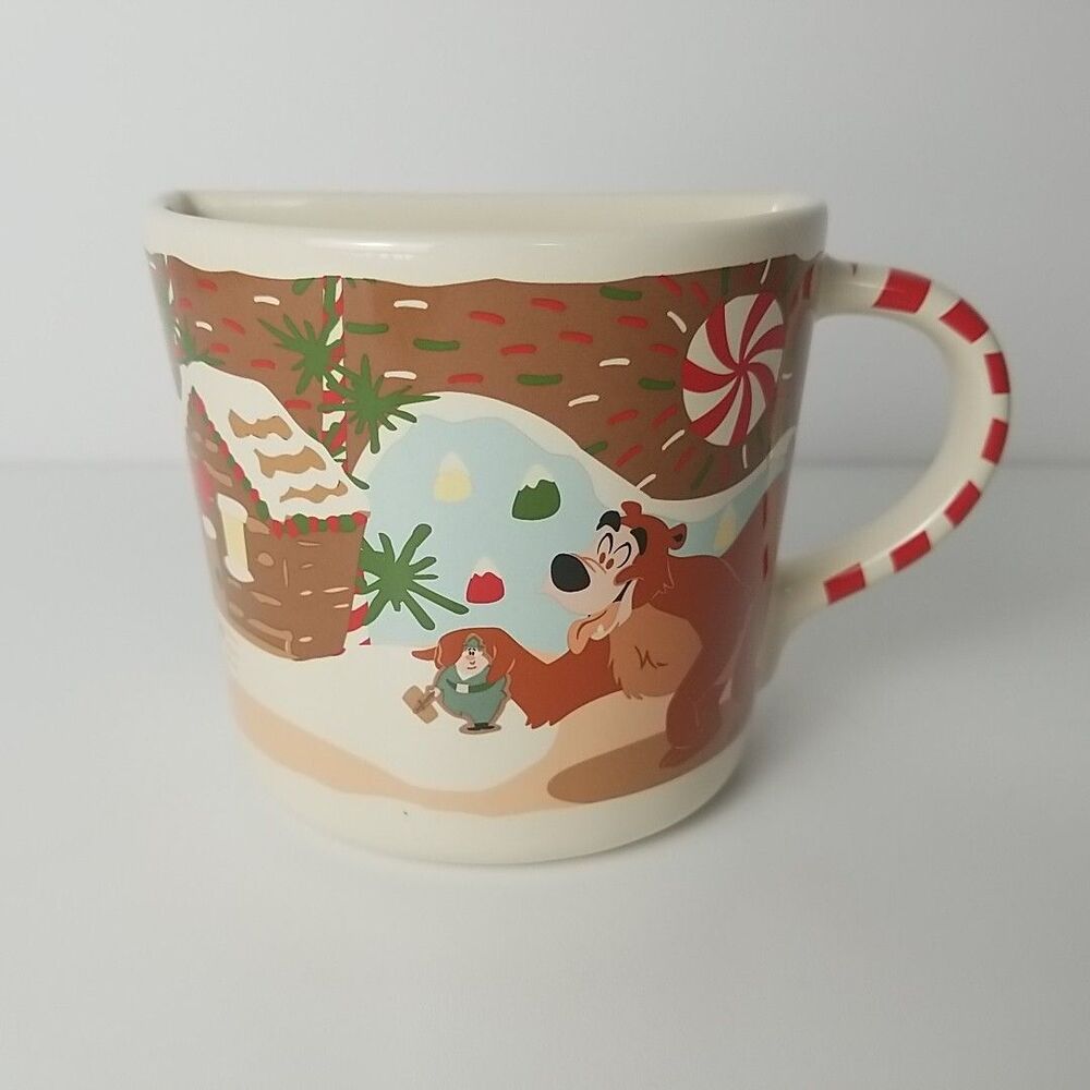Disney Wilderness Lodge Humphrey Bear Christmas Gingerbread Cocoa Coffee Mug